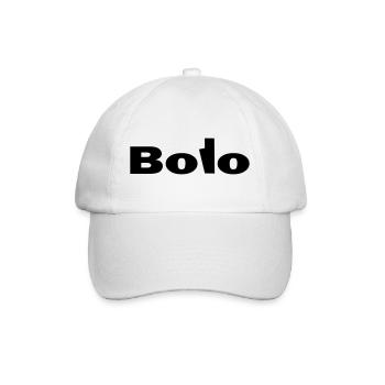 Bolo wie Bologna - Baseballkappe - Weiß/Weiß - Vorne