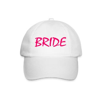 Bride - Baseballkappe - Weiß/Weiß - Vorne