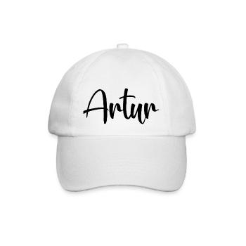 Artur - Baseballkappe - Weiß/Weiß - Vorne
