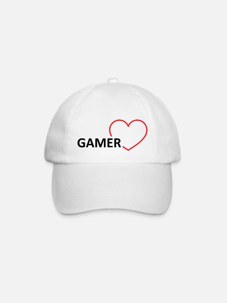 Game Gaming PC - Baseballkappe - Weiß/Weiß