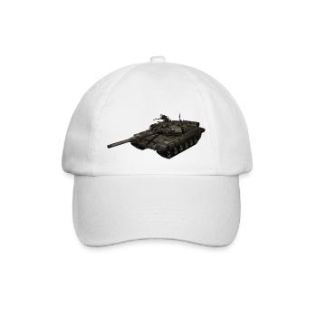Tank - Baseballkappe - Weiß/Weiß - Vorne