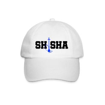 shisha - Baseballkappe - Weiß/Weiß - Vorne