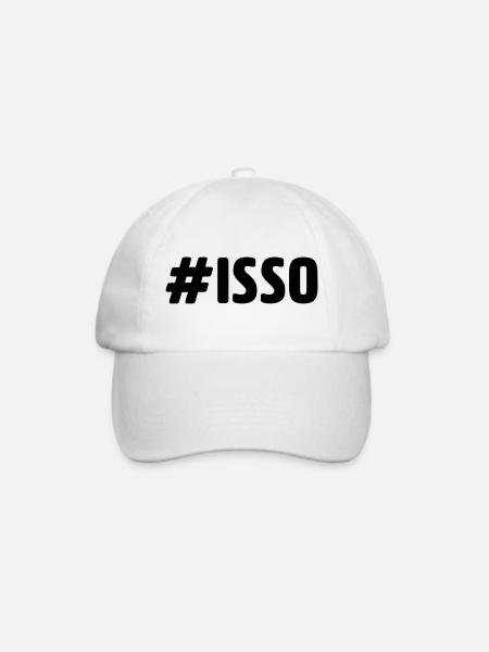 isso - Baseballkappe - Weiß/Weiß