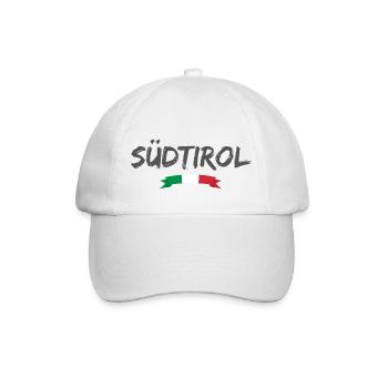 Südtirol - Baseballkappe - Weiß/Weiß - Vorne