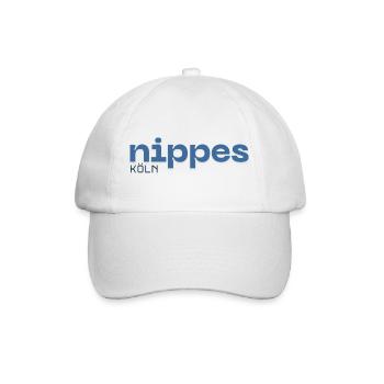 Nippes Köln Stadtteil  - Baseballkappe - Weiß/Weiß - Vorne