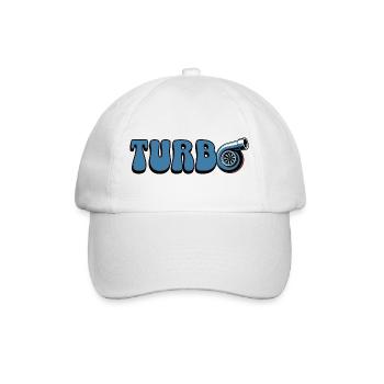 Turbo - Baseballkappe - Weiß/Weiß - Vorne