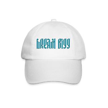 Dream Bigg - Baseballkappe - Weiß/Weiß - Vorne