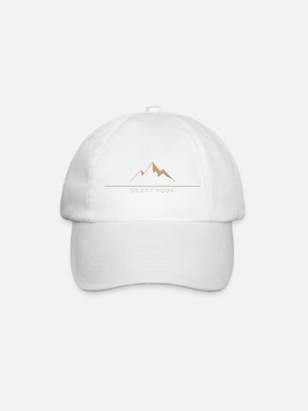 Silent Peak Beige - Baseballkappe - Weiß/Weiß