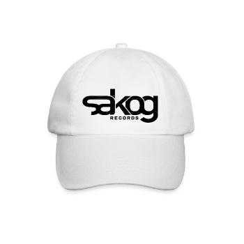 Sakog Records - Baseballkappe - Weiß/Weiß - Vorne