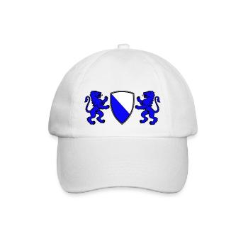 zürich - Baseballkappe - Weiß/Weiß - Vorne