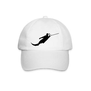 Waterski male de - Baseballkappe - Weiß/Weiß - Vorne