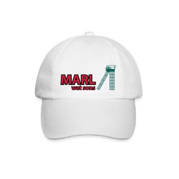 marl - Baseballkappe - Weiß/Weiß - Vorne