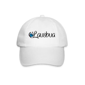 Lausbua - Baseballkappe - Weiß/Weiß - Vorne