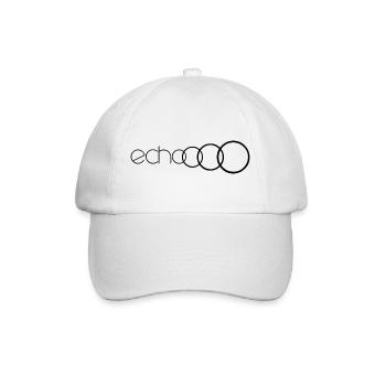 echoooo - Baseballkappe - Weiß/Weiß - Vorne
