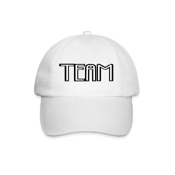 Team - Baseballkappe - Weiß/Weiß - Vorne