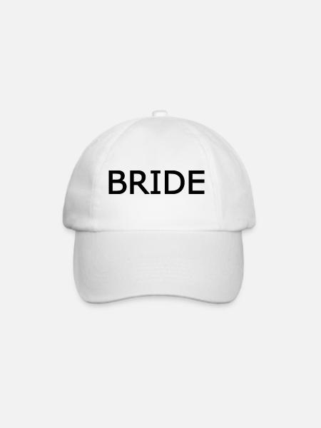 Bride - Baseballkappe - Weiß/Weiß