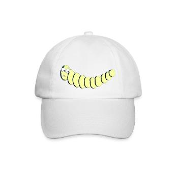 Wurm 4 - Baseballkappe - Weiß/Weiß - Vorne