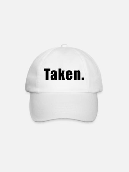 Genommen. - Baseballkappe - Weiß/Weiß