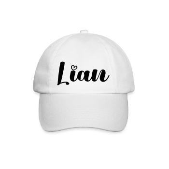 lian - Baseballkappe - Weiß/Weiß - Vorne
