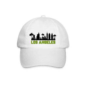 los angeles - Baseballkappe - Weiß/Weiß - Vorne