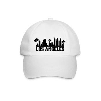 los angeles - Baseballkappe - Weiß/Weiß - Vorne