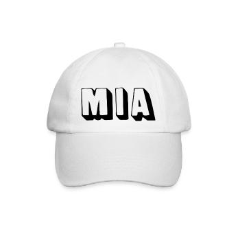 Mia - Mia - Baseballkappe - Weiß/Weiß - Vorne
