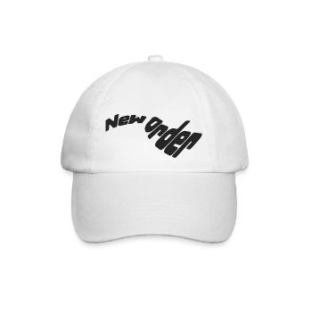 New Order - Baseballkappe - Weiß/Weiß - Vorne