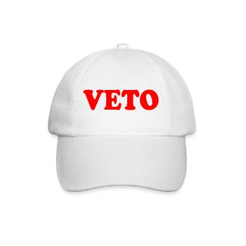 Veto - Baseballkappe - Weiß/Weiß - Vorne