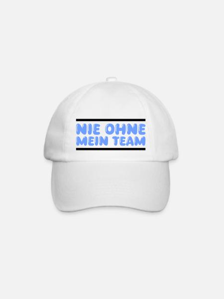 team - Baseballkappe - Weiß/Weiß