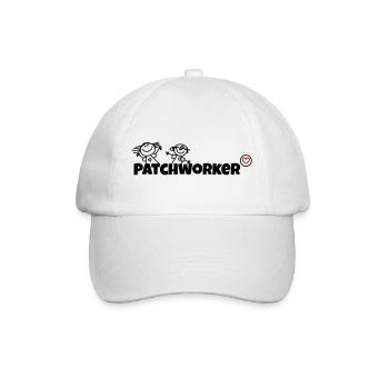 Patchworker - Baseballkappe - Weiß/Weiß - Vorne