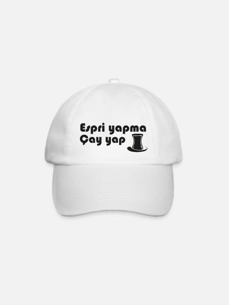 Esprii yapma Cay yap - Baseballkappe - Weiß/Weiß