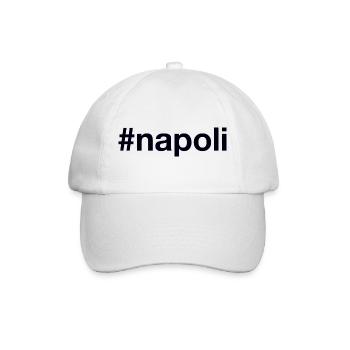 NAPOLI Hashtag - Baseballkappe - Weiß/Weiß - Vorne