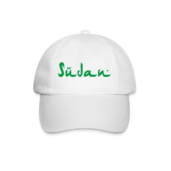 Sudan - Baseballkappe - Weiß/Weiß - Vorne