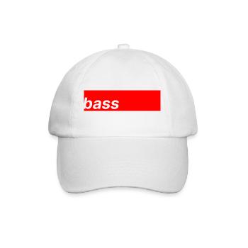 Bass - Baseballkappe - Weiß/Weiß - Vorne