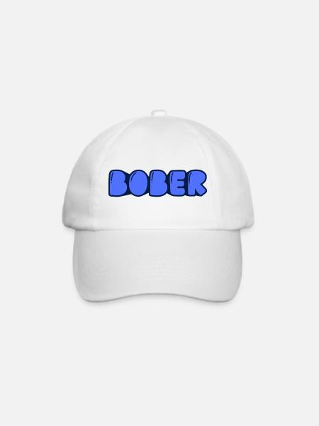 Bober - Baseballkappe - Weiß/Weiß