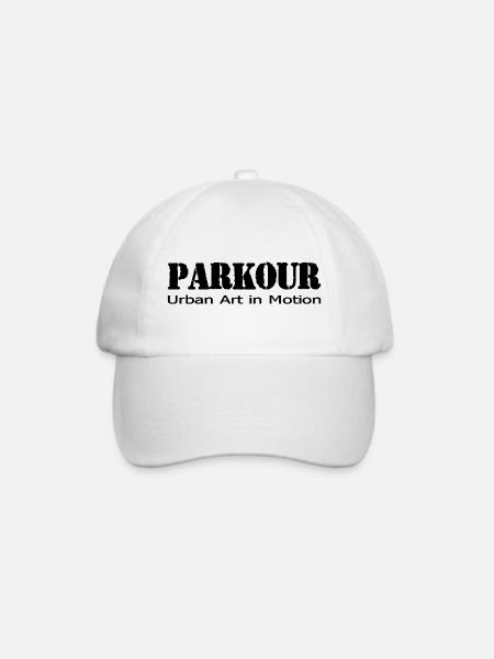 Parkour - Baseballkappe - Weiß/Weiß