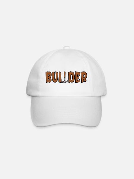 Craftsman Dad Builder - Baseballkappe - Weiß/Weiß
