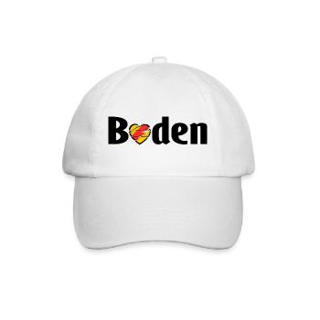 Unser Baden - Baseballkappe - Weiß/Weiß - Vorne
