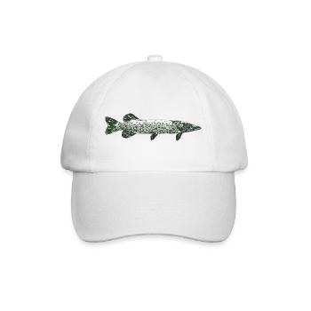 Pike - Baseballkappe - Weiß/Weiß - Vorne