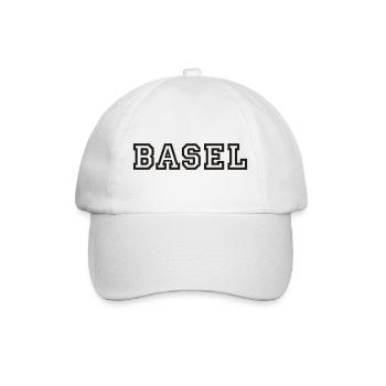 Basel - Baseballkappe - Weiß/Weiß - Vorne