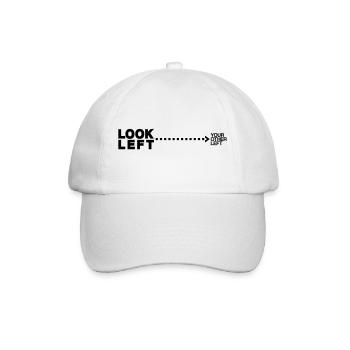 Geek - Baseballkappe - Weiß/Weiß - Vorne
