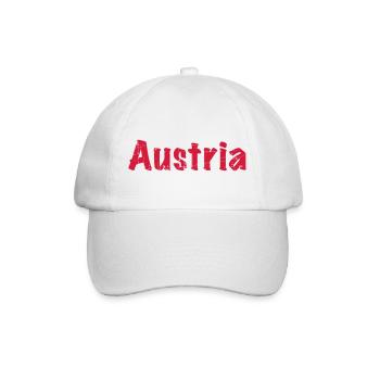 Austria - Baseballkappe - Weiß/Weiß - Vorne