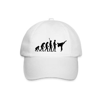 evolution_kampfsport - Baseballkappe - Weiß/Weiß - Vorne