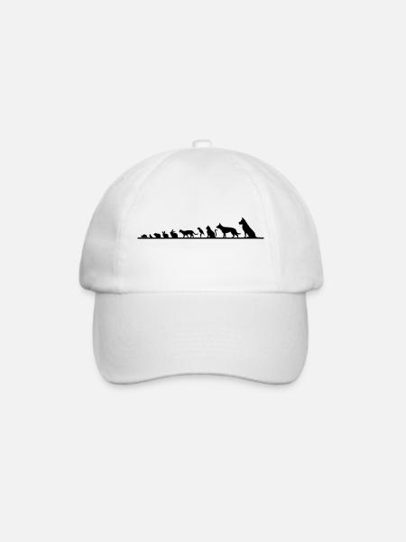 Haustiere - Baseballkappe - Weiß/Weiß