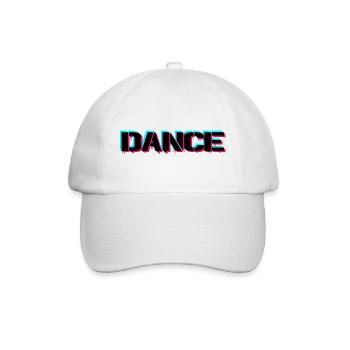 Dance - Baseballkappe - Weiß/Weiß - Vorne