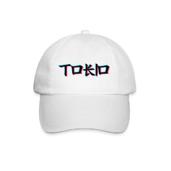 Tokio - Baseballkappe - Weiß/Weiß - Vorne
