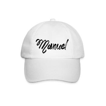 Manuel - Baseballkappe - Weiß/Weiß - Vorne