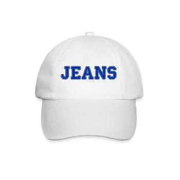 JEANS - Baseballkappe - Weiß/Weiß - Vorne