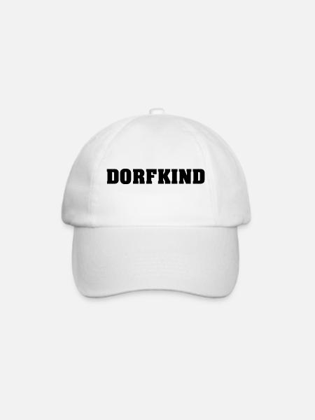 dorfkind - Baseballkappe - Weiß/Weiß