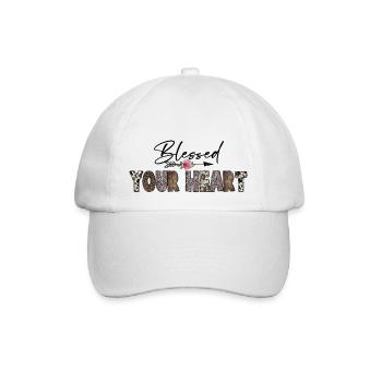 Country Musik ländlich Landei Countrymusiker Mom - Baseballkappe - Weiß/Weiß - Vorne